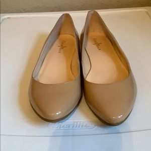 Cole Haan cream flats
